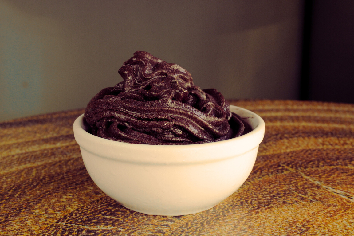 Açaí da Tribo na tigela